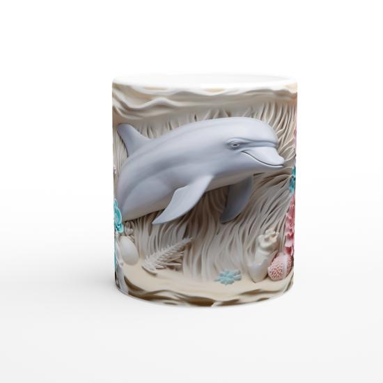 Mercan Bahçesi Yunus ve Çiçekler Kupa Bardak