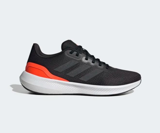 Adidas Runfalcon 3 Siyah Erkek Koşu Yürüyüş Ayakkabısı Sneaker HP7550 