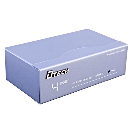Powermaster 250Mhz 1TO4 VGA Splitter Dağıtıcı Monitör Çoklayıcı