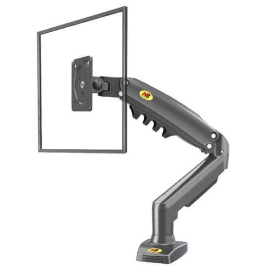 North Bayou 17-30’’ Tek Kol Amortisörlü Stand Lcd-Led Monitör Tutucu Askı Aparatı F80