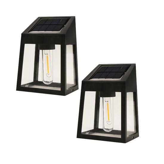 Powermaster PM-14916 Solar Güneş Enerjili Gece Sensörlü Bahçe Aydınlatma Lambası (2’Li Paket)