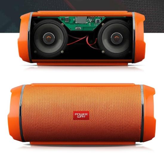 POWERWAY WRX-05 USB+SD+BLUETOOTH ÖZELLİKLİ WIRELESS PORTATİF SPEAKER (SİYAH*MAVİ*KIRMIZI*GÜMÜŞ)