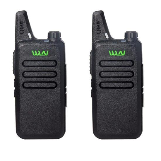 Wln PMR-446 Siyah 15 Km Menzil 16 Kanal İkili El Telsizi