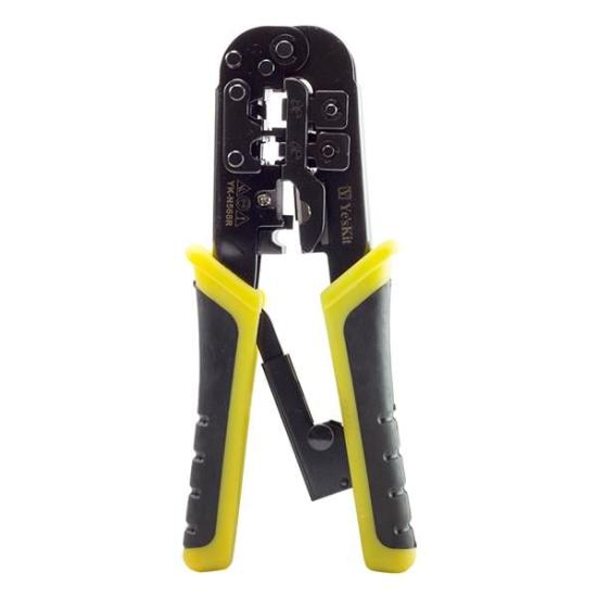 Yeskit YK-N568R RJ11-RJ12-RJ22-RJ45 Sıkma Pensesi