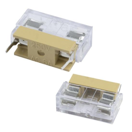 5X20 Pcb Sigorta Yuvası Dikdörtgen Tip