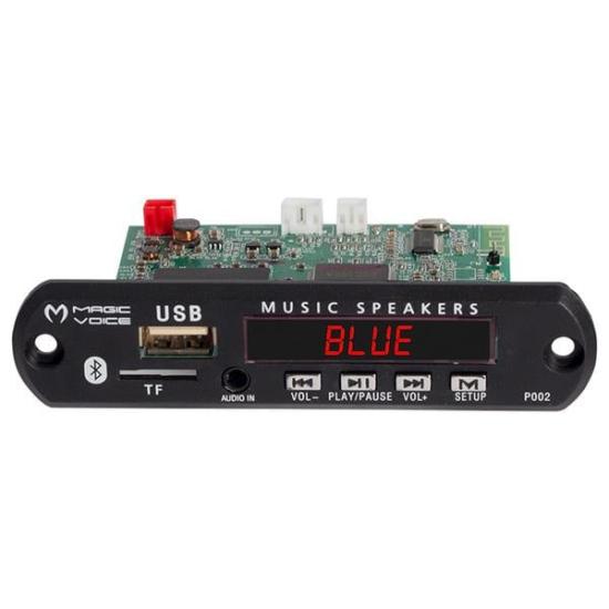 Magicvoice MP5 USB-SD-MMC-Bluetooth 12V-500Ma Kumandalı Çevirici Dijital Video Player Board