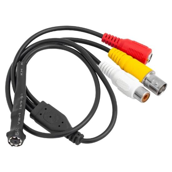 Powermaster PM-19307 2Mp 3.7Mm 1080P 2000 TVL Analog CVBS Yuvarlak Mini Tip Mikrofonlu Kamera