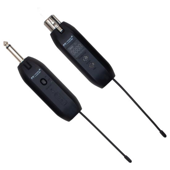 MAGICVOICE MV-19587 UHF GİTAR TİP KABLOLU MİKROFONU KABLOSUZ ÇEVİRİCİ (MİKROFON XLRLİ)