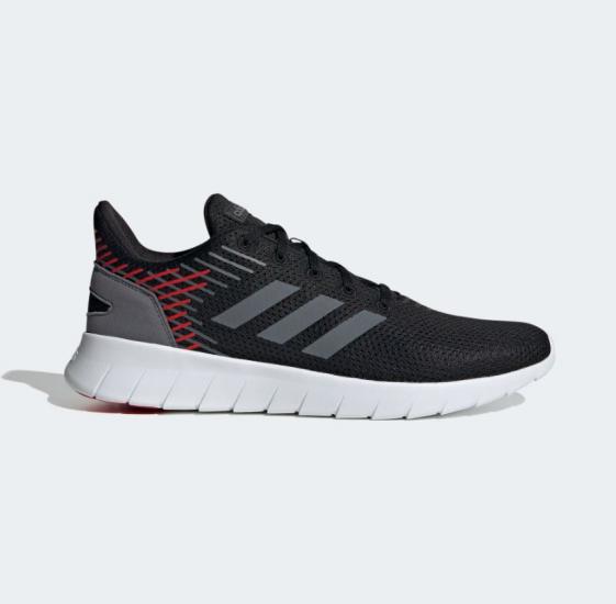 Adidas Asweerun Siyah Gri  Erkek Koşu Yürüyüş Ayakkabısı EG3172