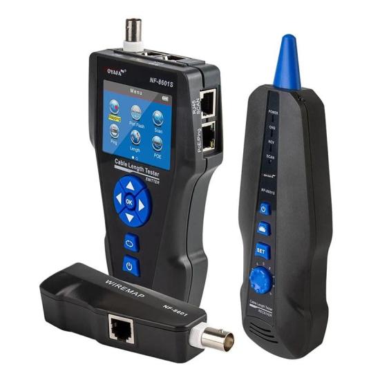 Noyafa NF-8601S Digital TDR Kablo Test Ve Uzunluk Ölçüm Cihazı