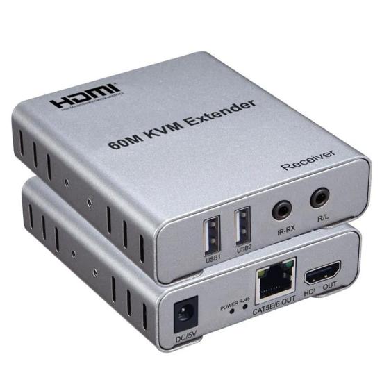 Powermaster HDMI KVM Extender 60M