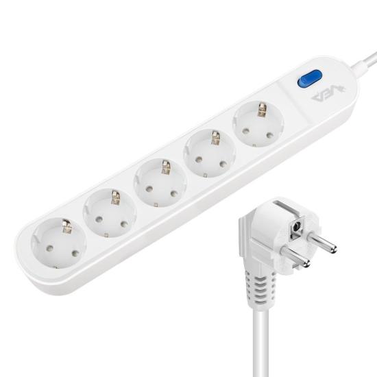 Vea VE-VEGA105 A Class 5’Li Anahtarlı 1.5 Metre Akım Korumalı Priz