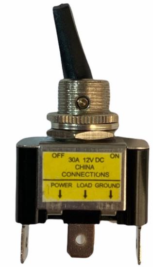 IC-151B 12 VOLT DC 30 AMPER TOGGLE SWİTCH ON-OFF IŞIKLI
