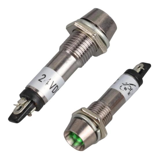 IC-225 Sinyal Lambası Ø8mm Metal 24 Volt