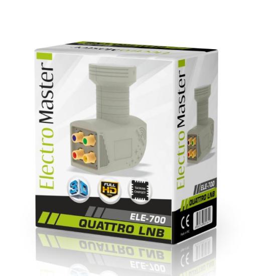 Electromaster ELE-700 Quattro Dörtlü Santral LNB
