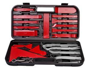 CARSTAR HM-3698 ARAÇ İÇİ SES SİSTEMİ SÖKME - LASTİK SÖKME -  KAPI DÜZELTME ÇIKARMA SETİ (33 FARKLI APARAT)