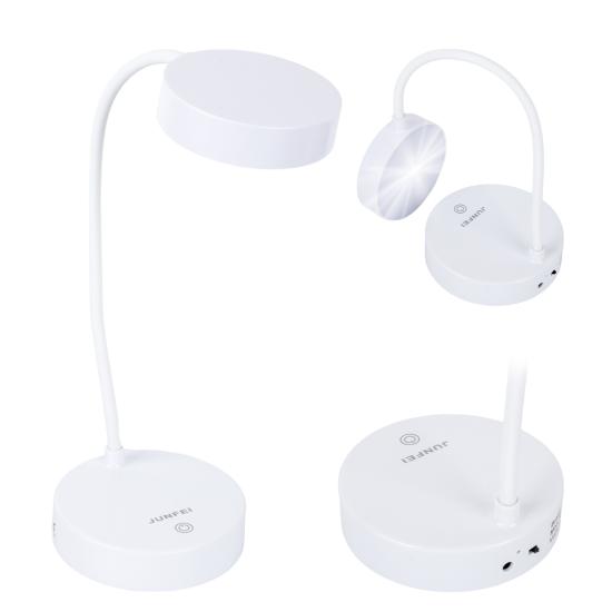 Powermaster JF-1631 20 LED’li 2.5 Watt Şarjlı Esnek Masa Lambası - Dokunmatik Ve USB Şarjlı
