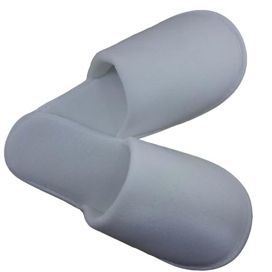 8 mm Taban Çift Katlı Havlu Beyaz Otel Terliği Tek Kullanımlık Kullan At