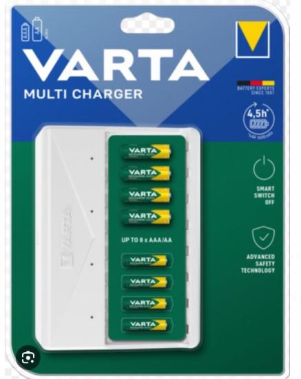 VARTA 57659 USB MULTİ CHARGER 8Lİ PİL ŞARJ CİHAZI (AA-AAA-NIMH)