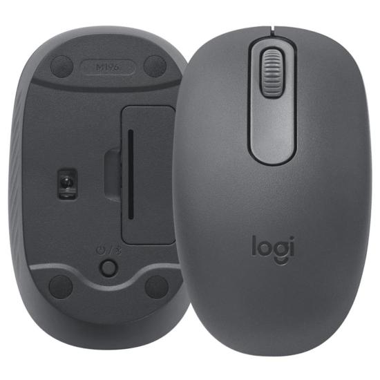 Logitech M196 1000DPI Optik Kablosuz Bluetooth Mouse Gri 910-007459