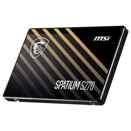 MSI Spatium S270 500MB/S - 450MB/S Sata 3.0 240 GB 2.5’’ SSD (5 Yıl Garantili)