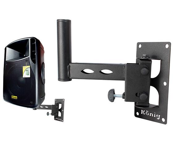 König K-201 Kabinli Hoparlör Askı Aparatı (30 Cm Hoparlör Sehpa)