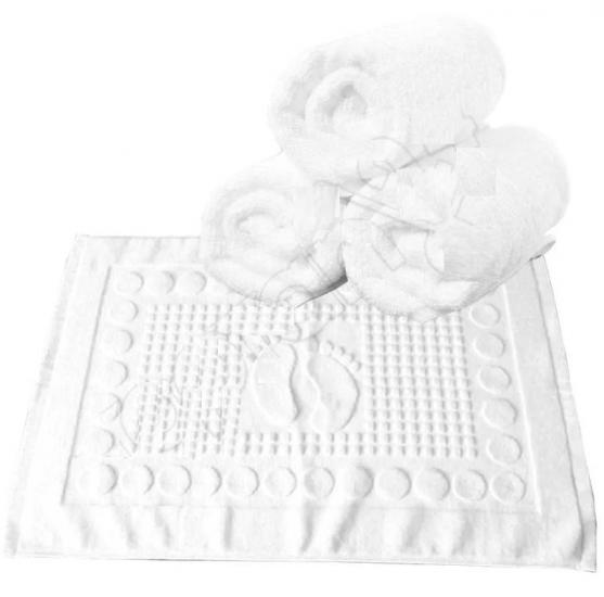 Otel Banyo Ayak Havlusu %100 Pamuk 250 Gram 50×70 Cm