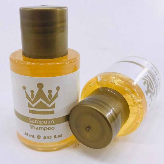 500 Adet Etiketli Standart Otel Tipi Mini Duş Şampuanı 30 ML Silindir  Şişe Tek Kullanım Kullan At