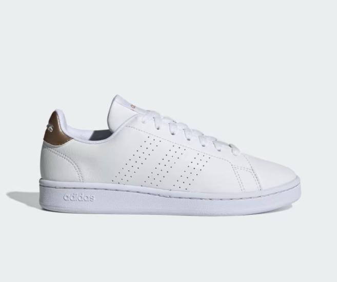 Adidas Advantage Beyaz Gold Detay Kadın Stil Koşu Yürüyüş Günlük Spor Ayakkabı GW4845
