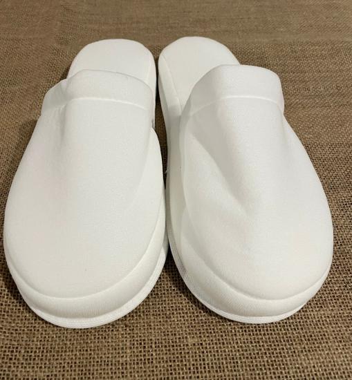 50 Çift Çift Kat Polyester Havlu Süslenebilir Lohusa Terliği Kalın Sünger Taban  Otel Banyo Terlik