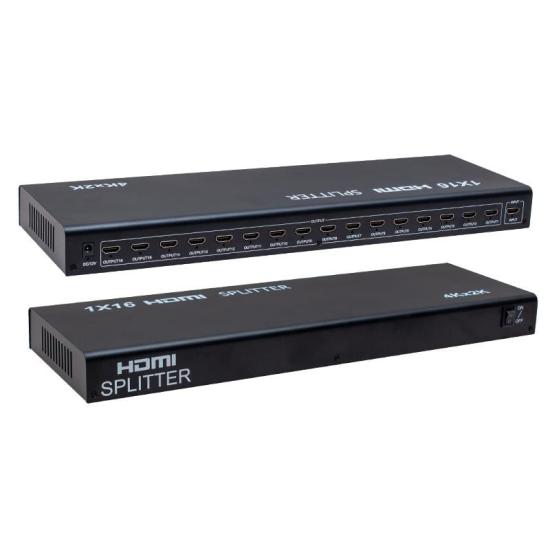 Powermaster 16 Port 1080P 3D 4Kx2k Destekli 1 Giriş 16 Çıkış HDMI Dağıtıcı PM-4262