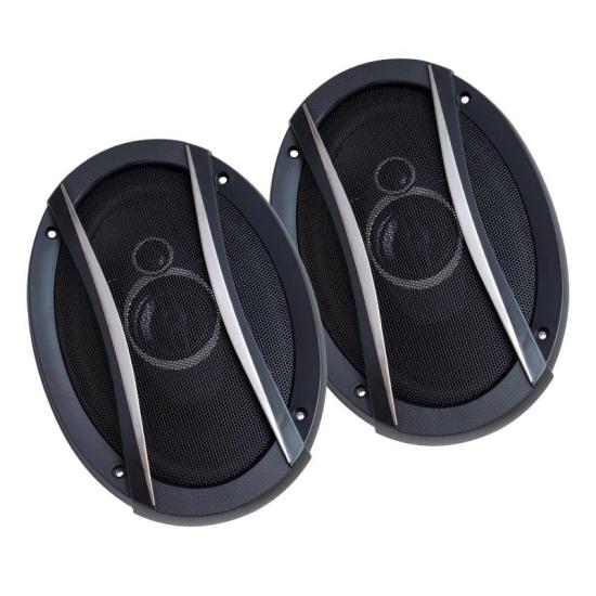 Leone HR-6935TW 1250 Watt 6 X 9 Kapaklı Çiftli Takım Oval Hoparlör