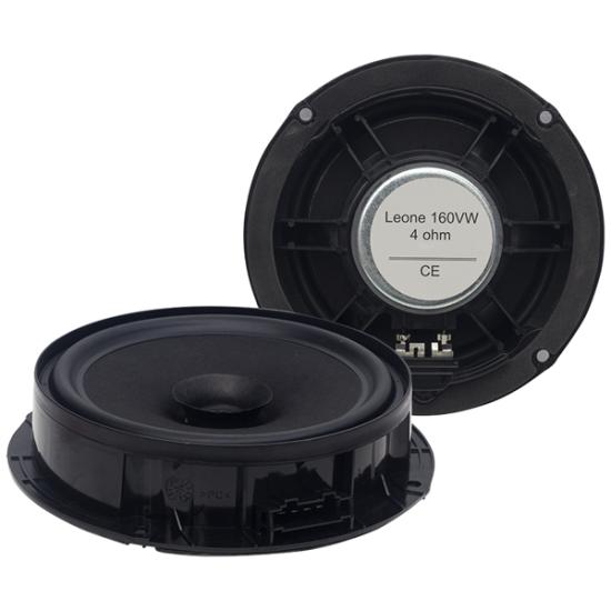 LEONE 160VW 16 CM 4 OHM 80 WATT OTO HOPARLÖR (VOLKSWAGEN GRUBU VE SEAT-SKODA İÇİN)