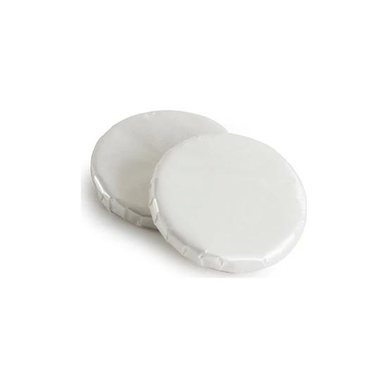 Otel Tipi Mini Buklet 3000 Adet Otel Sabunu Sargılı 15 Gr Beyaz Yuvarlak Pileli 