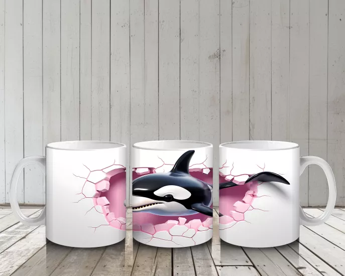 Çocuklara Sütü Sevdiren Maceracı Orca Kupa Bardak