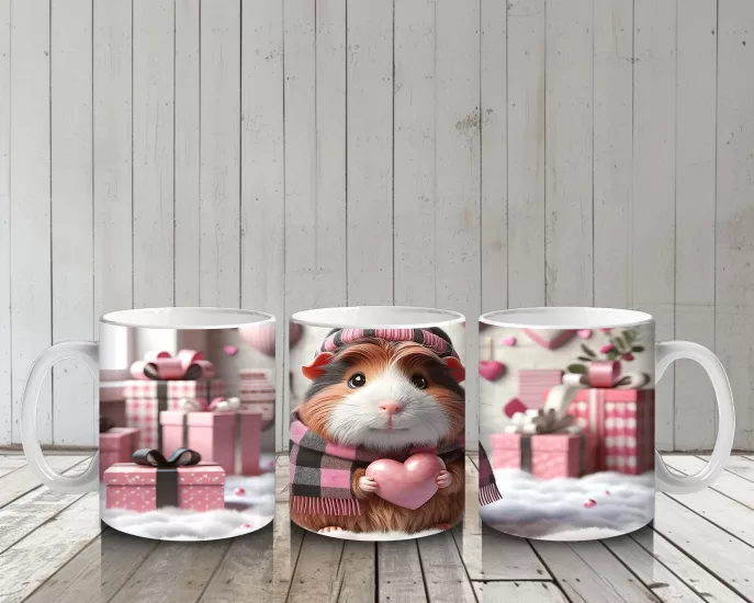 Çocuklara Sütü Sevdiren Hediyeli Hamster Kupa Bardak