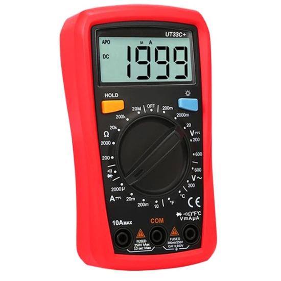Powermaster UT-33C+ AC/DC 600V Multimetre Dijital Ölçü Aleti
