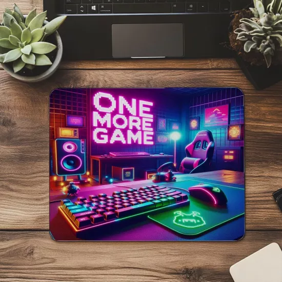Gamer Modu Mouse Pad – Tek Bir El Daha! - 19x23 cm 2 mm Dikdörtgen İthal Baskılı Mouse Pad