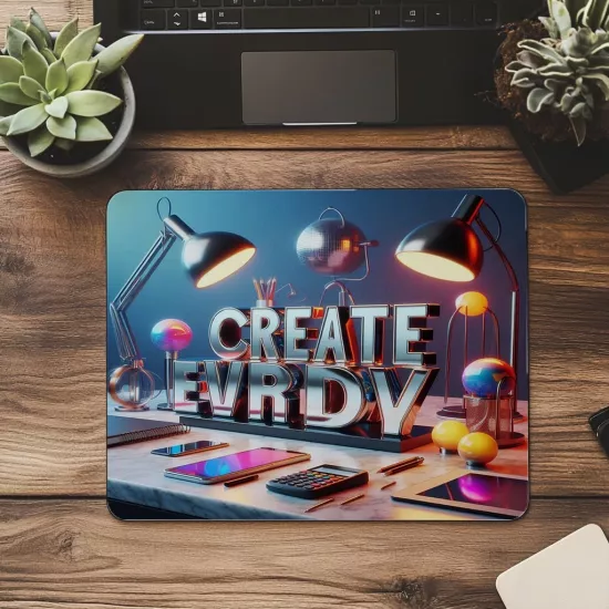 Sanatçılar ve Yaratıcılar İçin Mousepad - 19x23 cm 2 mm Dikdörtgen İthal Baskılı Mouse Pad
