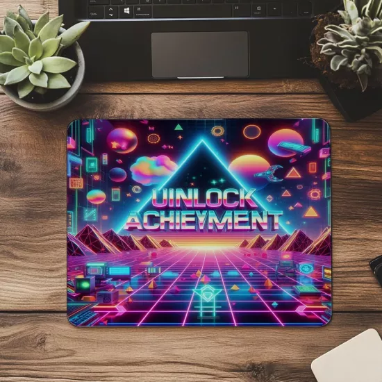 Renkli Hedef Temalı Oyun Mouse Pad - 19x23 cm 2 mm Dikdörtgen İthal Baskılı Mouse Pad