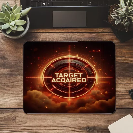 Nişancı Temalı Gamer Mouse Pad Tasarımı - 19x23 cm 2 mm Dikdörtgen İthal Baskılı Mouse Pad