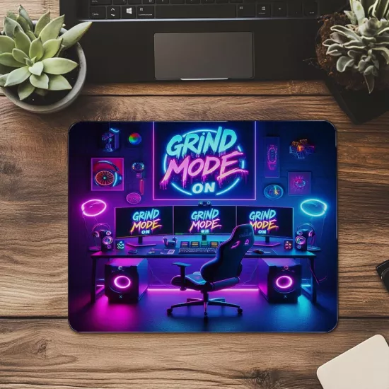 Gamer Ruhlu Motivasyon Mousepad – Parlak Renkler - 19x23 cm 2 mm Dikdörtgen İthal Baskılı Mouse Pad