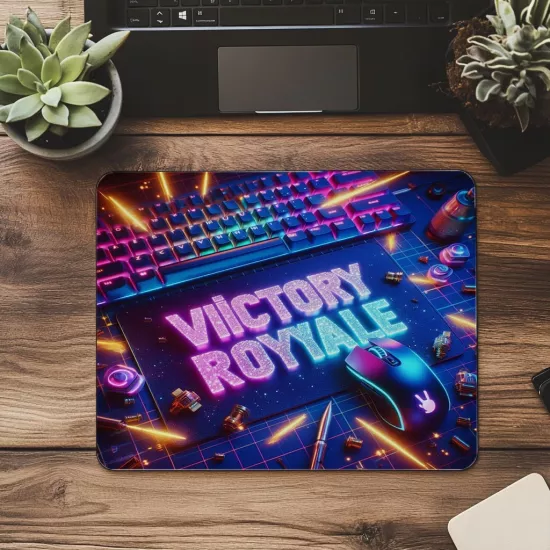 Kazananlara Özel 3D Neon Mouse Pad - 19x23 cm 2 mm Dikdörtgen İthal Baskılı Mouse Pad