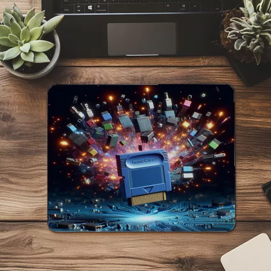 Joystick Nesline Özel Kartuş Mouse Pad - 19x23 cm 2 mm Dikdörtgen İthal Baskılı Mouse Pad
