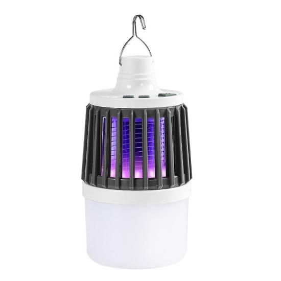 Powermaster MX-858 USB’li Sinek Öldürücü Özellikli 3 Modlu Şarjlı Kamp Feneri