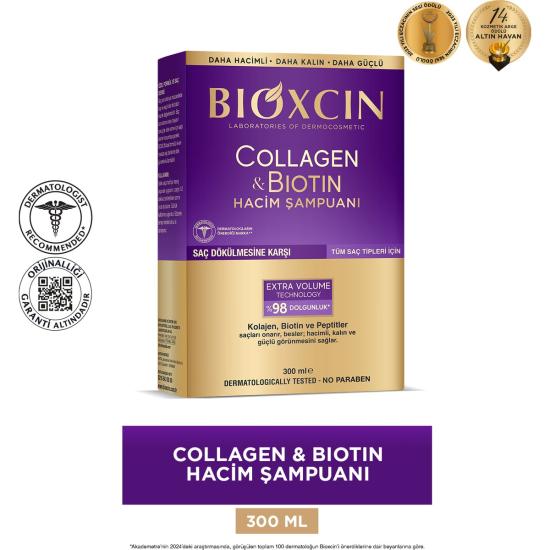 Bioxcin Collagen Biotin Hacim Şampuanı 300 ml