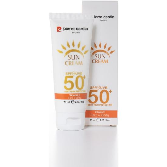 Pierre Cardin 50+ SPF Çok Yüksek Koruma Güneş Kremi Tüm Cilt Tipleri 75 ml Yaz İçin İdeal