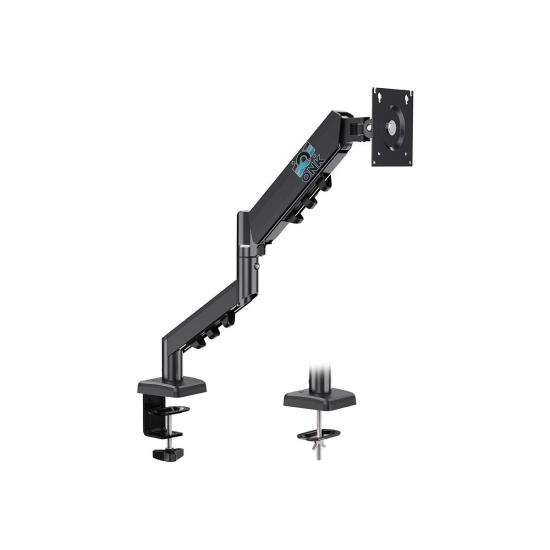 Polotech EF80 Onk Vesa 17-27’’ Amortisörlü Hareketli Masa Üstü Tekli Monitör Standı