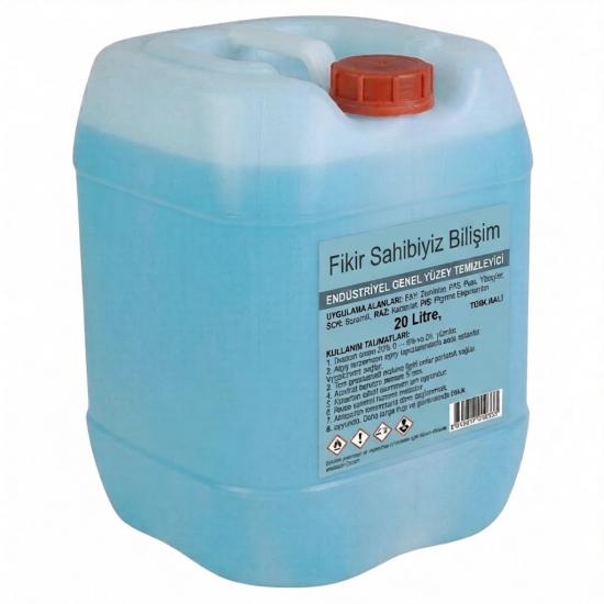 Yüzey Temizleyici Bidon 20 Litre Endüstriyel ve Ev Kullanımına Uygun Ekonomik 10 Litre Suya 1 Bardak Kullanılır
