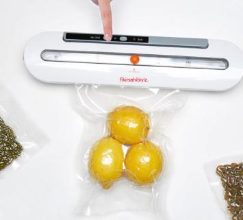 Gıda Vakum Makinesi 10 adet Poşet Hediyeli Vakummatik